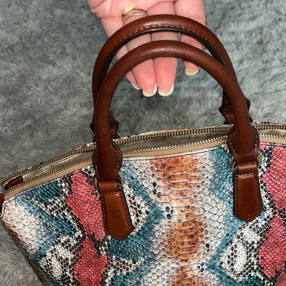 Gorgeous Brahmin Large Duxbury Satchel Bag - Picture 12 of 16